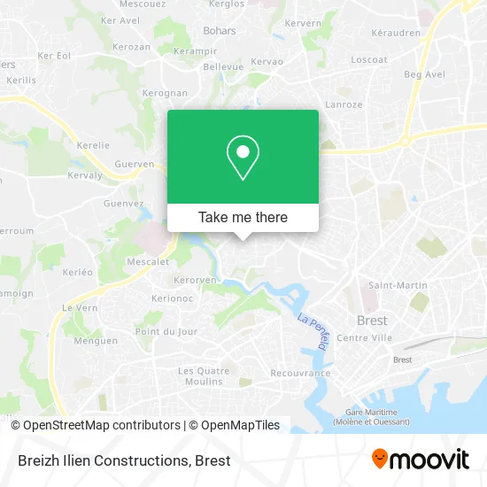 Breizh Ilien Constructions map