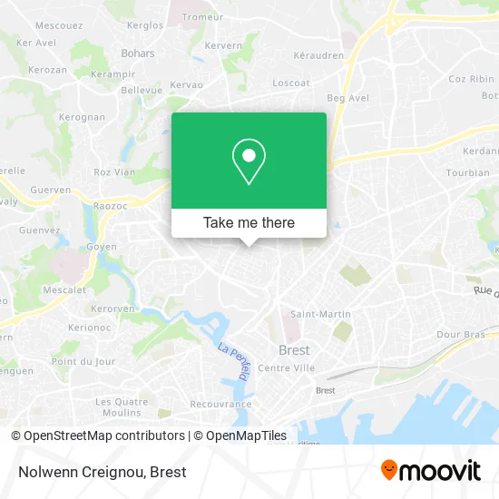 Nolwenn Creignou map