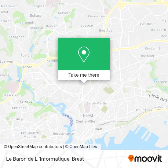 Le Baron de L 'Informatique map