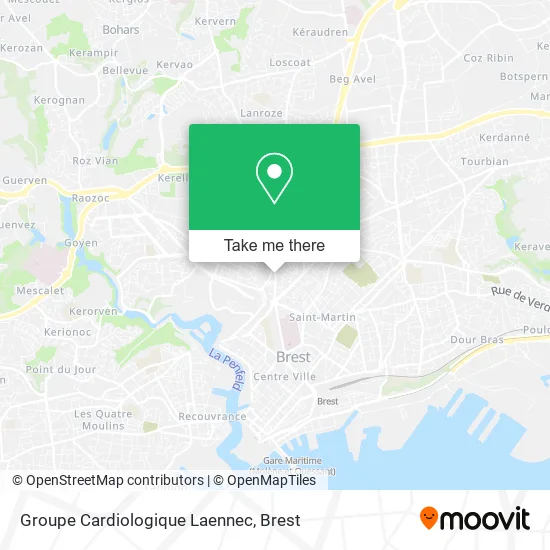 Groupe Cardiologique Laennec map