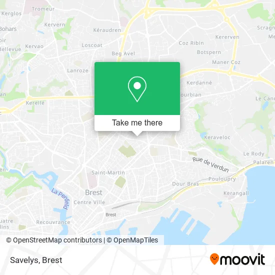 Savelys map