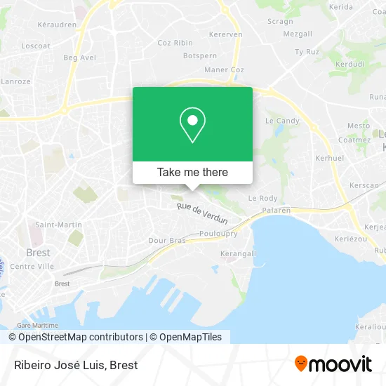 Ribeiro José Luis map