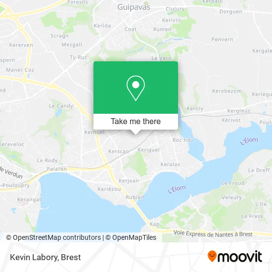 Kevin Labory map