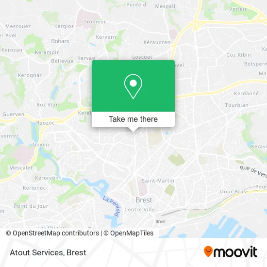 Atout Services map
