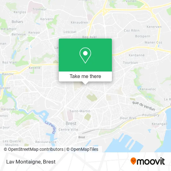 Lav Montaigne map
