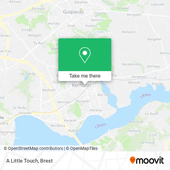 A Little Touch map