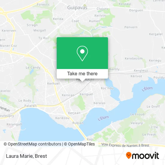 Laura Marie map