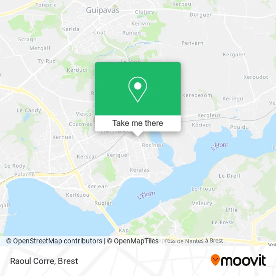 Raoul Corre map