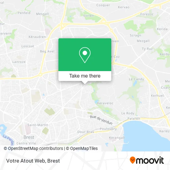 Votre Atout Web map