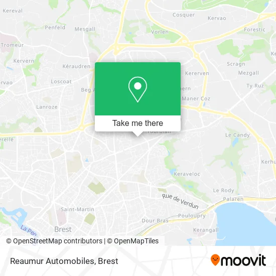 Reaumur Automobiles map