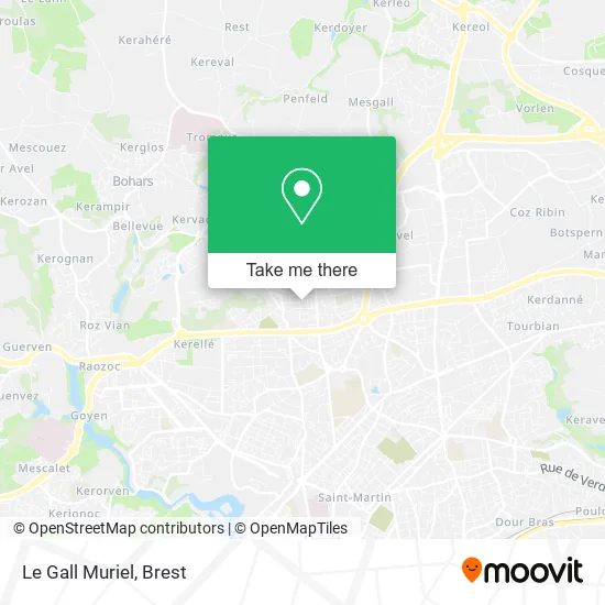 Le Gall Muriel map