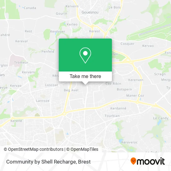 Community by Shell Recharge map