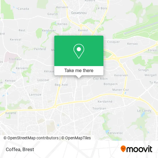 Coffea map