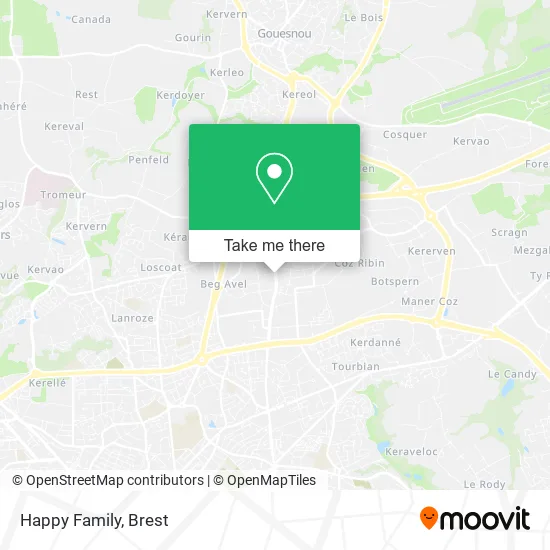 Happy Family map