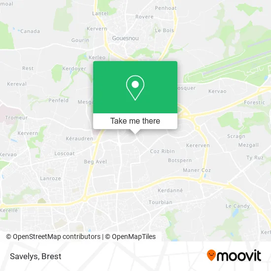 Savelys map