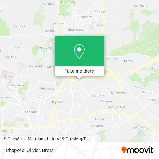 Chapotel Olivier map
