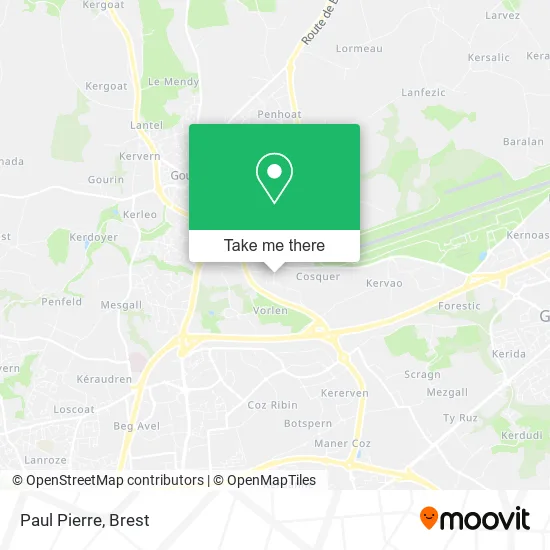 Paul Pierre map