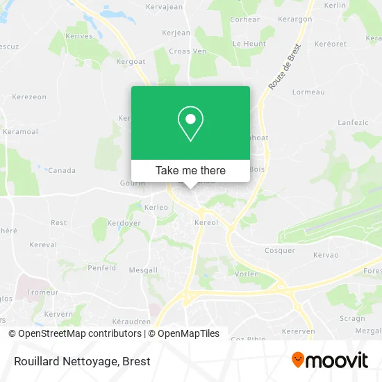 Rouillard Nettoyage map