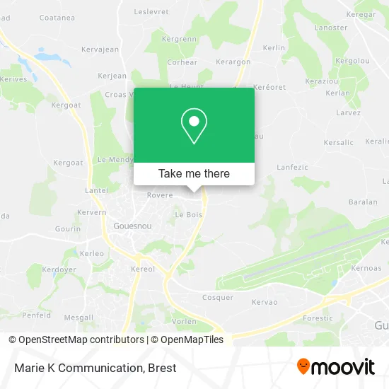 Marie K Communication map