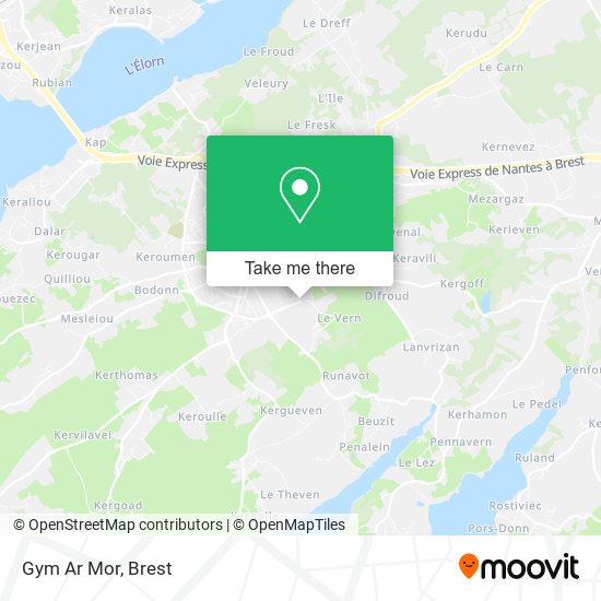 Gym Ar Mor map