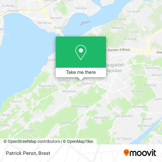 Patrick Peron map