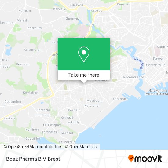 Boaz Pharma B.V map