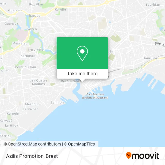 Azilis Promotion map