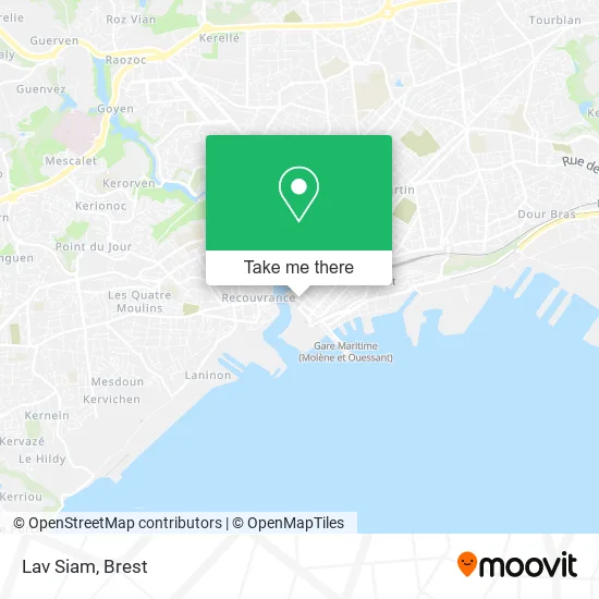 Lav Siam map