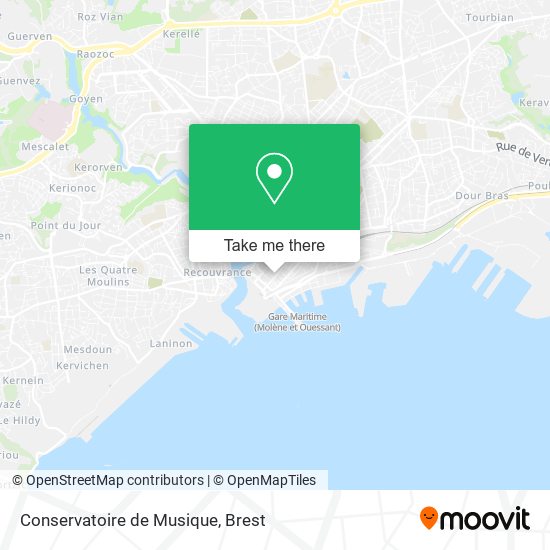 Conservatoire de Musique map