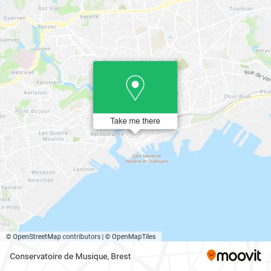 Conservatoire de Musique map