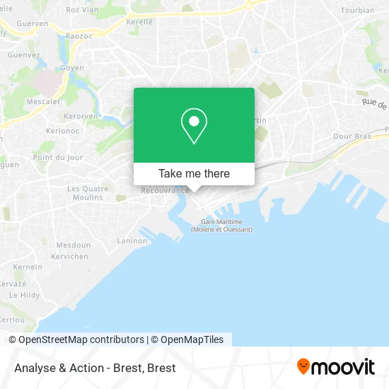 Analyse & Action - Brest map