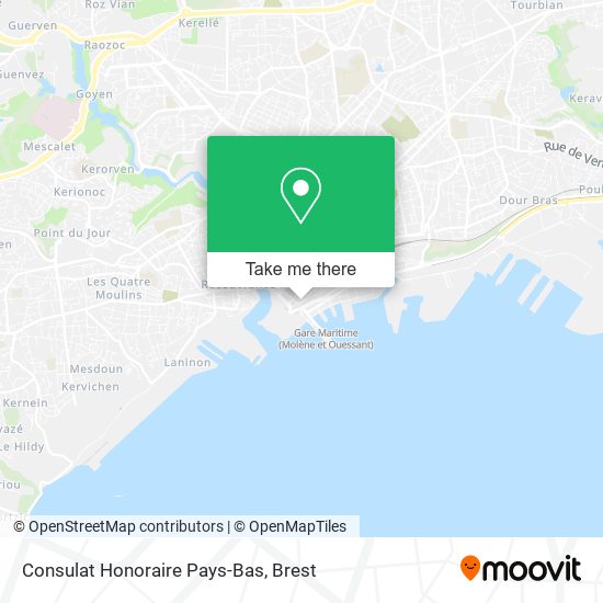 Consulat Honoraire Pays-Bas map