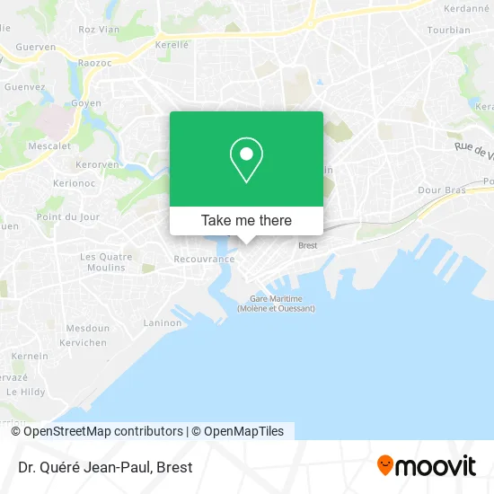 Dr. Quéré Jean-Paul map