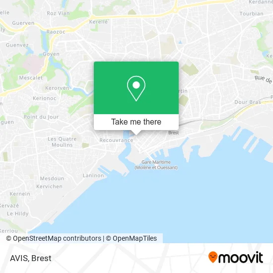 AVIS map