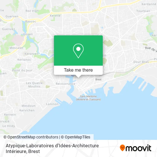 Atypique-Laboratoires d'Idées-Architecture Intérieure map