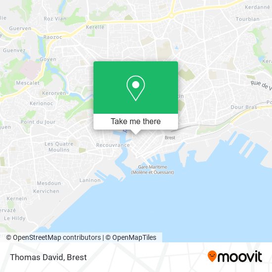 Thomas David map