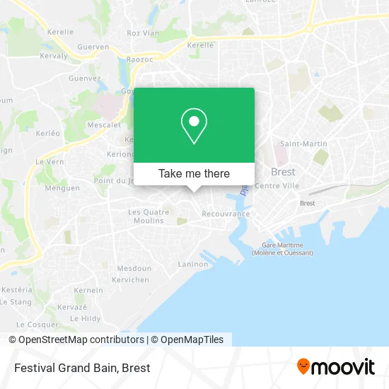 Festival Grand Bain map