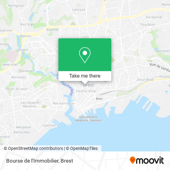 Bourse de l'Immobilier map