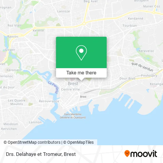Drs. Delahaye et Tromeur map
