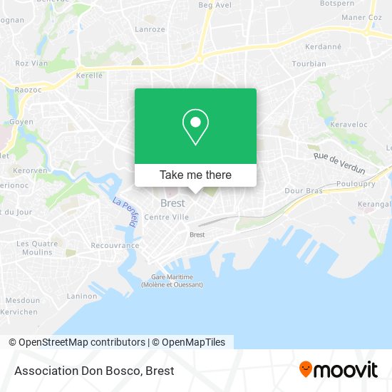 Association Don Bosco map