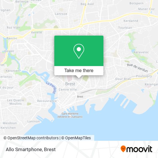 Allo Smartphone map