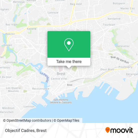 Objectif Cadres map