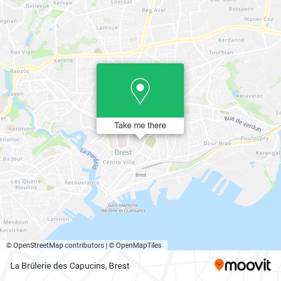 La Brûlerie des Capucins map