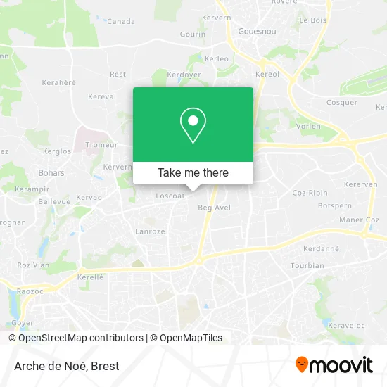 Arche de Noé map
