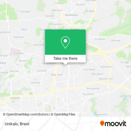 Unikalo map