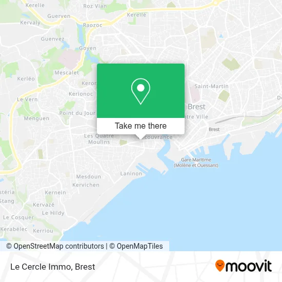 Le Cercle Immo map