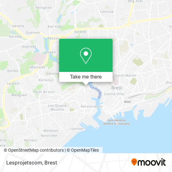 Lesprojetscom map