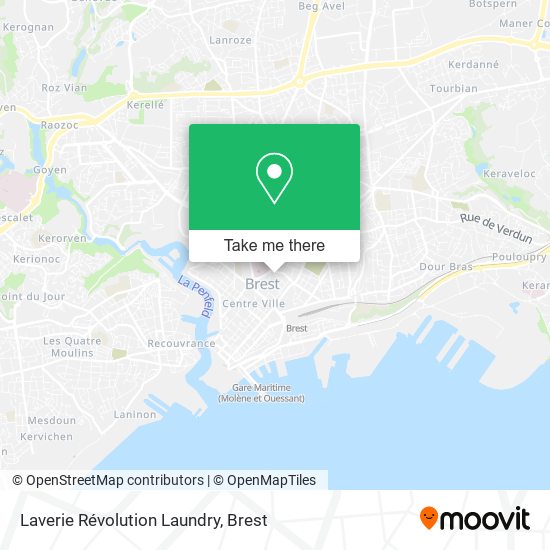 Mapa Laverie Révolution Laundry
