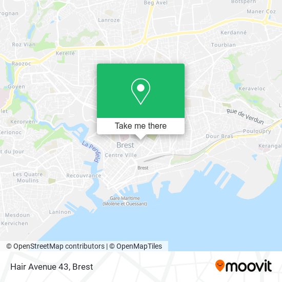 Hair Avenue 43 map