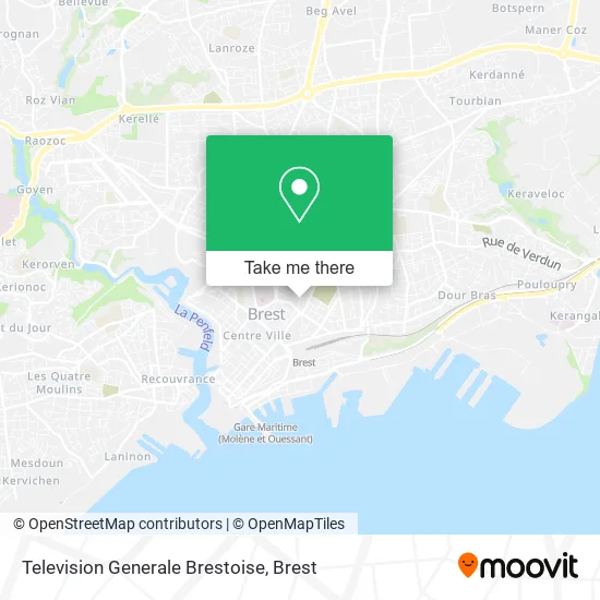 Television Generale Brestoise map